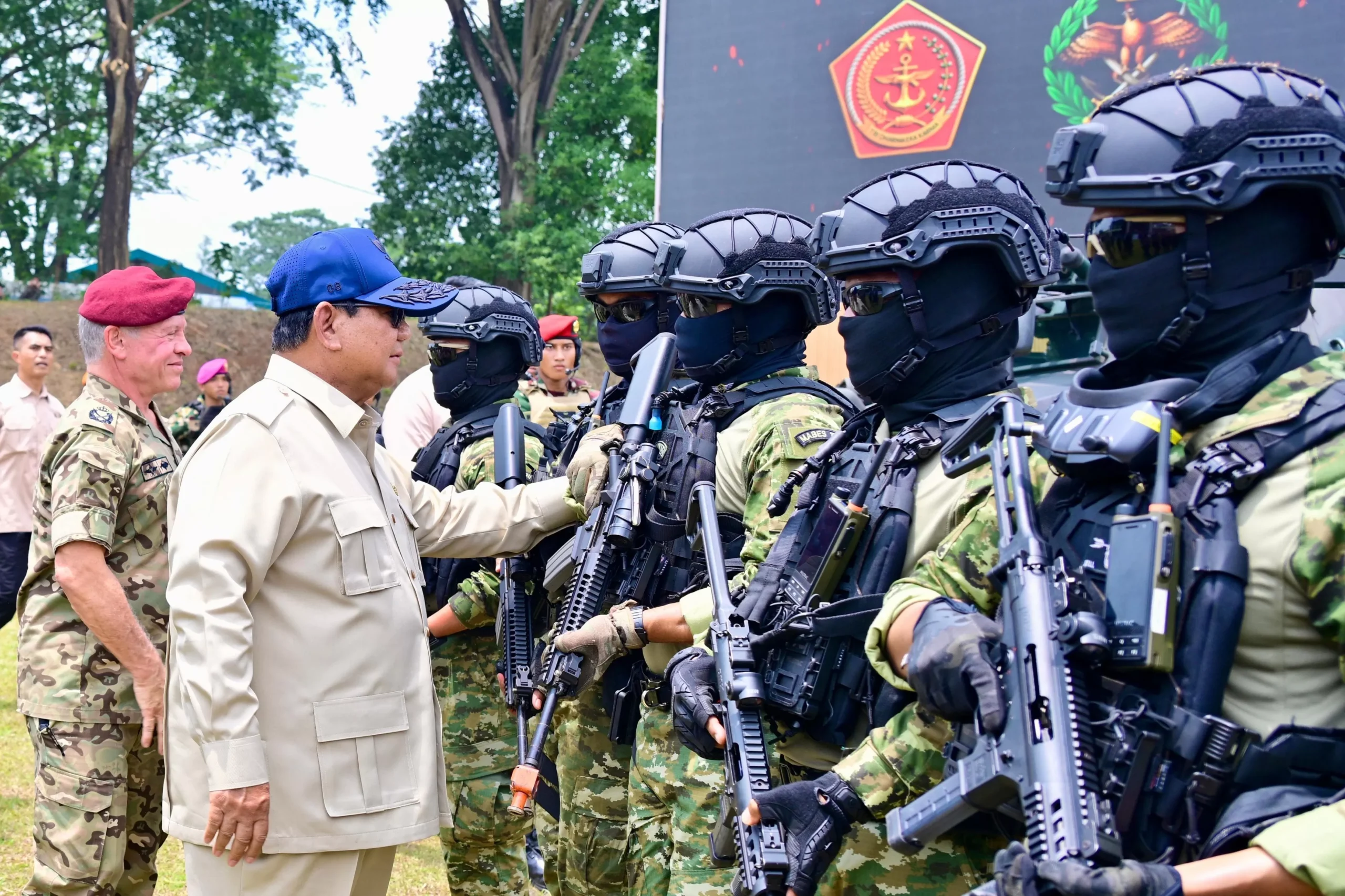 Aksi Merpati Putih hingga Drone Kamikaze, TNI Pamerkan Kemampuan di Hadapan Presiden Prabowo dan Raja Yordania