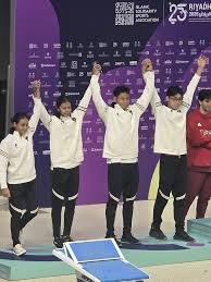 Renang Estafet Indonesia Catat Prestasi, Raih Medali Perak di ISG 2025