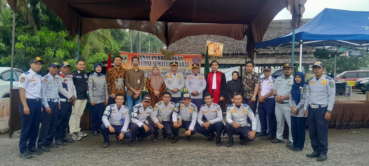 Jasa Raharja Sumatera Barat Bersama Tim Pembina Samsat Gelar Razia Gabungan di Padang Pariaman, Tingkatkan Kepatuhan Pajak Kendaraan