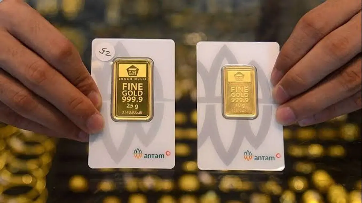 Antam Naikkan Harga Emas Rp20 Ribu, Tembus Rp2,922 Juta per Gram