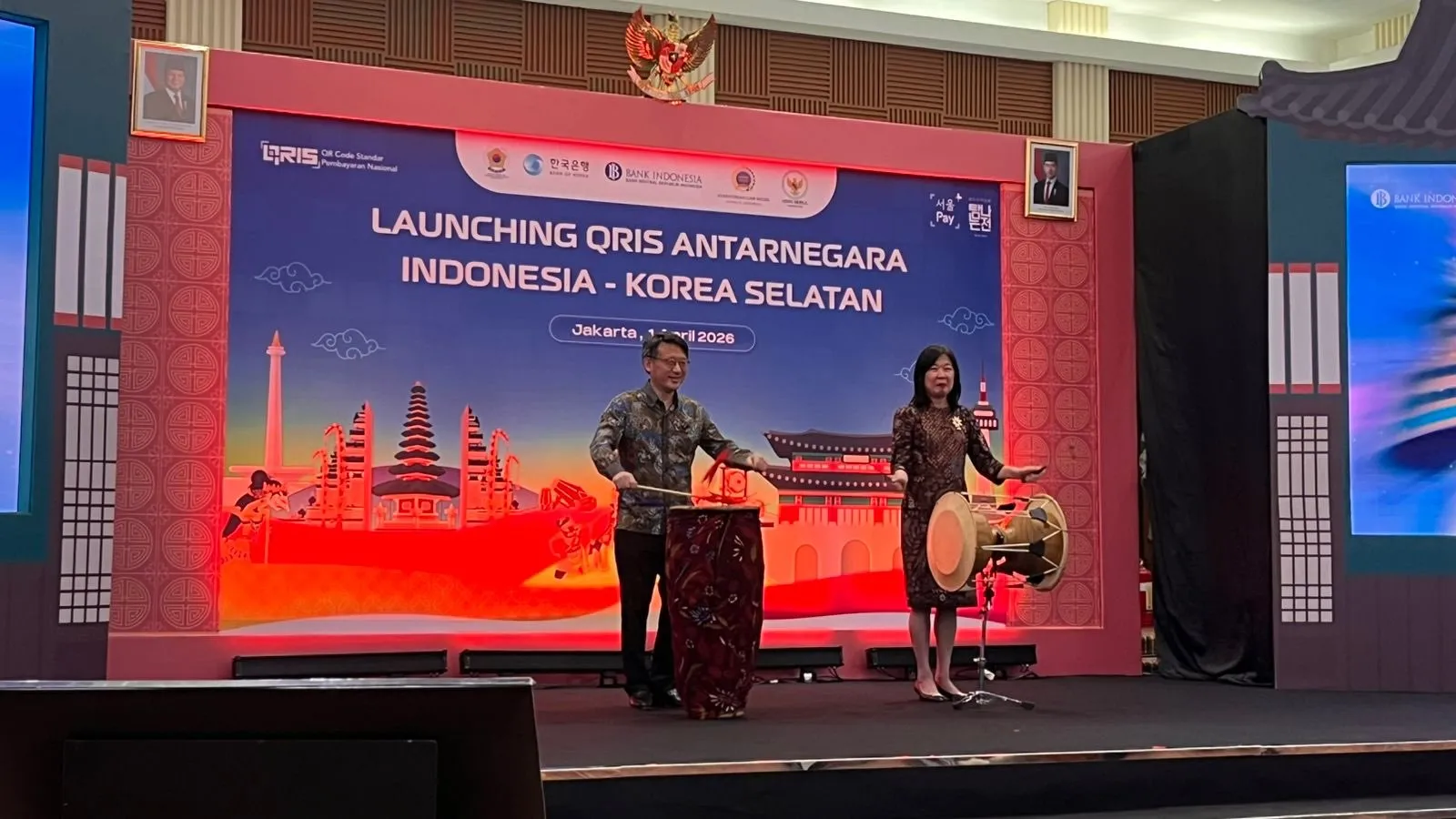 Belanja di Korea Selatan Kini Bisa Bayar Pakai QRIS