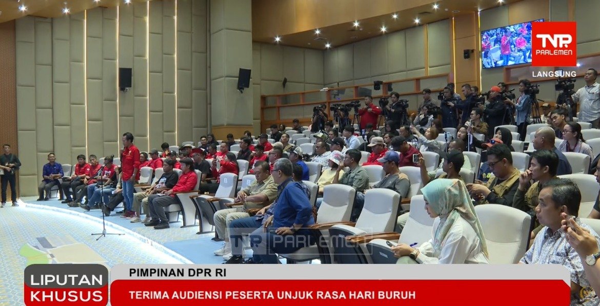 Dasco Bawa Pesan Presiden Prabowo untuk Aliansi Buruh di DPR