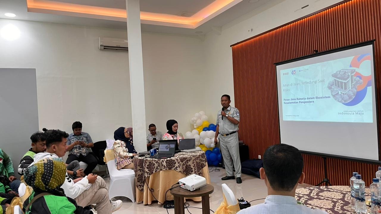 Tingkatkan Keselamatan Jalan, Jasa Raharja dan RS Siloam Purwakarta Gelar Pelatihan PPGD Bagi Pengemudi Ojek Online di Campaka