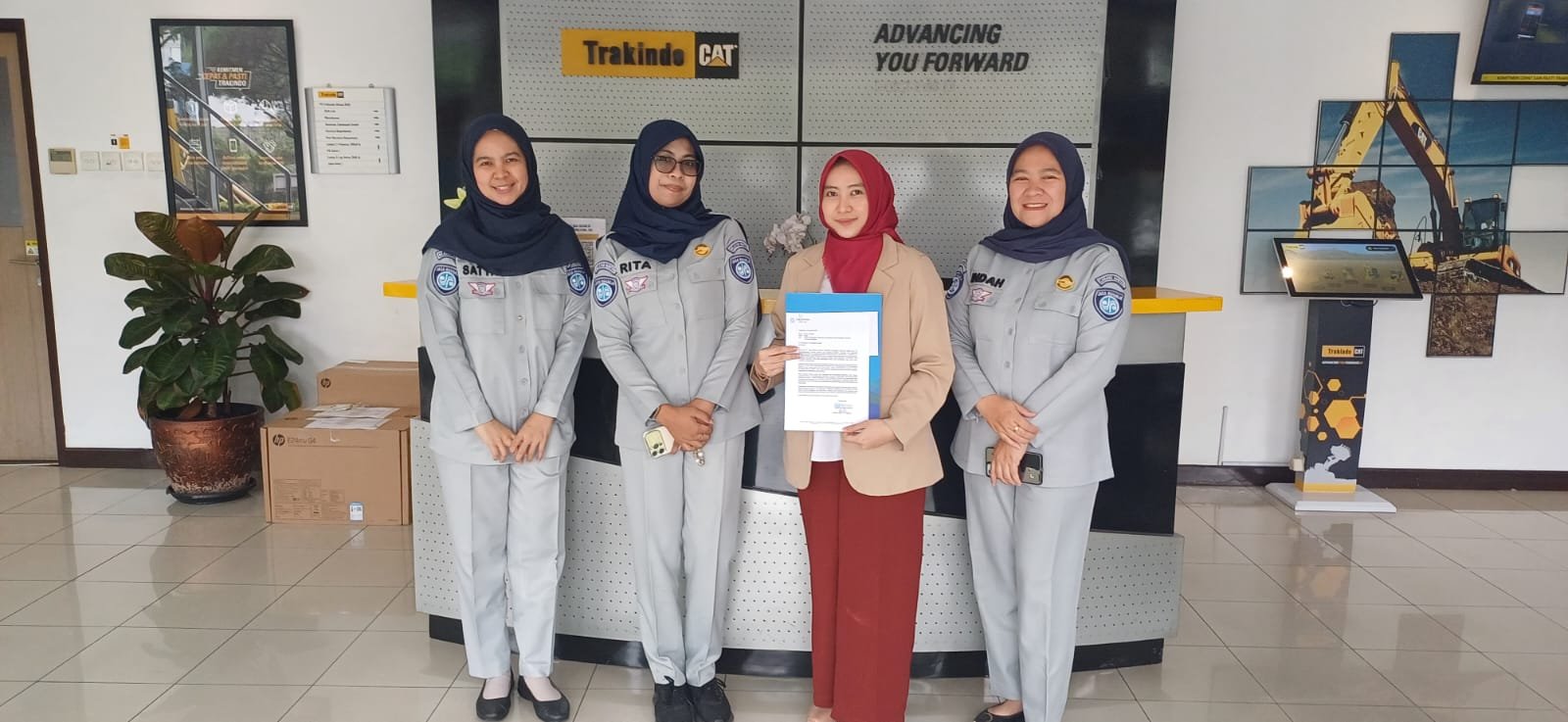 Manfaatkan Diskon PKB, Jasa Raharja Tangerang Sosialisasi di PT Trakindo