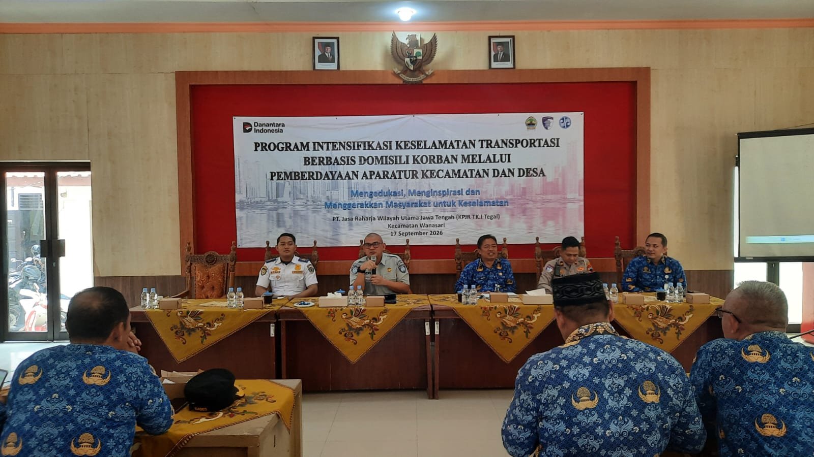 Dorong Masyarakat Jadi Pelopor Tertib Berlalu Lintas,Jasa Raharja Tingkatkan Edukasi Keselamatan Transportasi di Kecamatan Wanasari