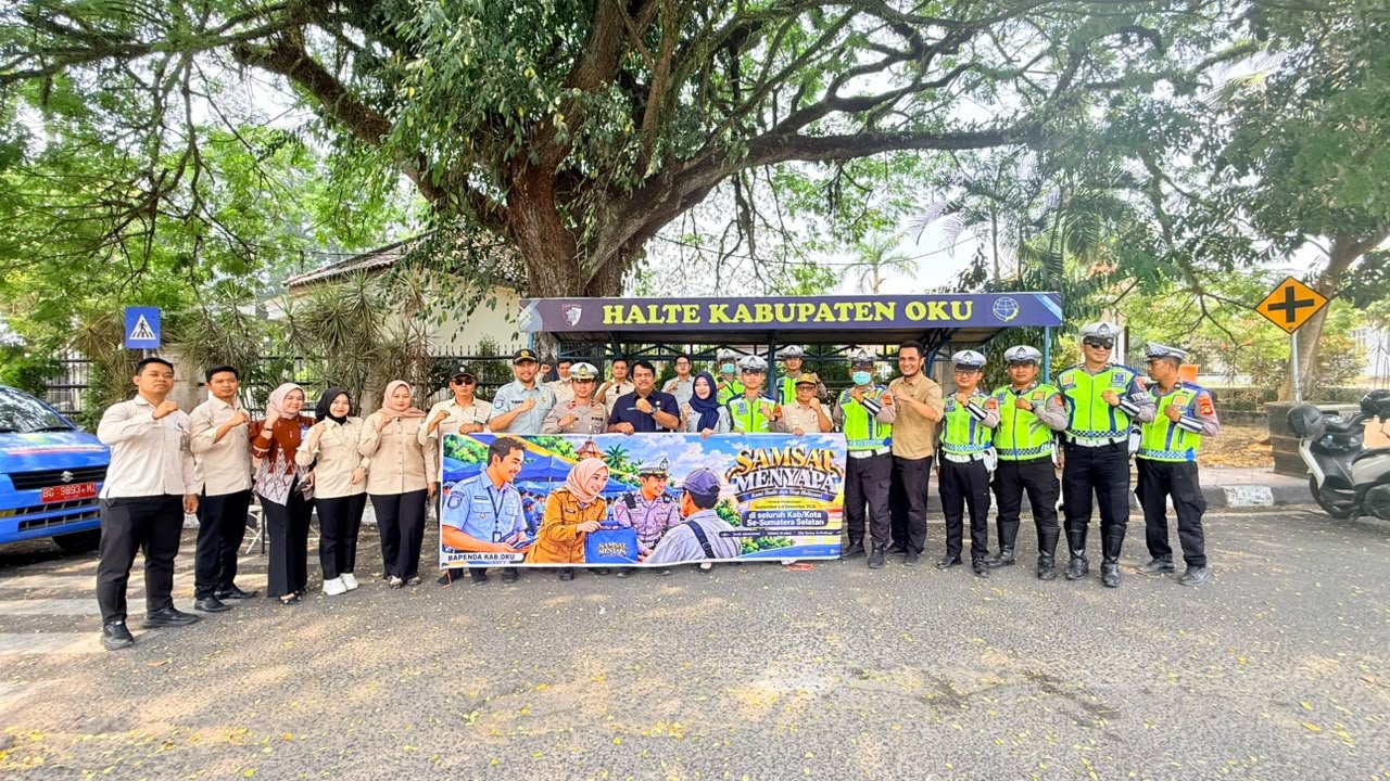 Jasa Raharja Bersama Samsat dan Polres OKU Tingkatkan Kesadaran Pajak