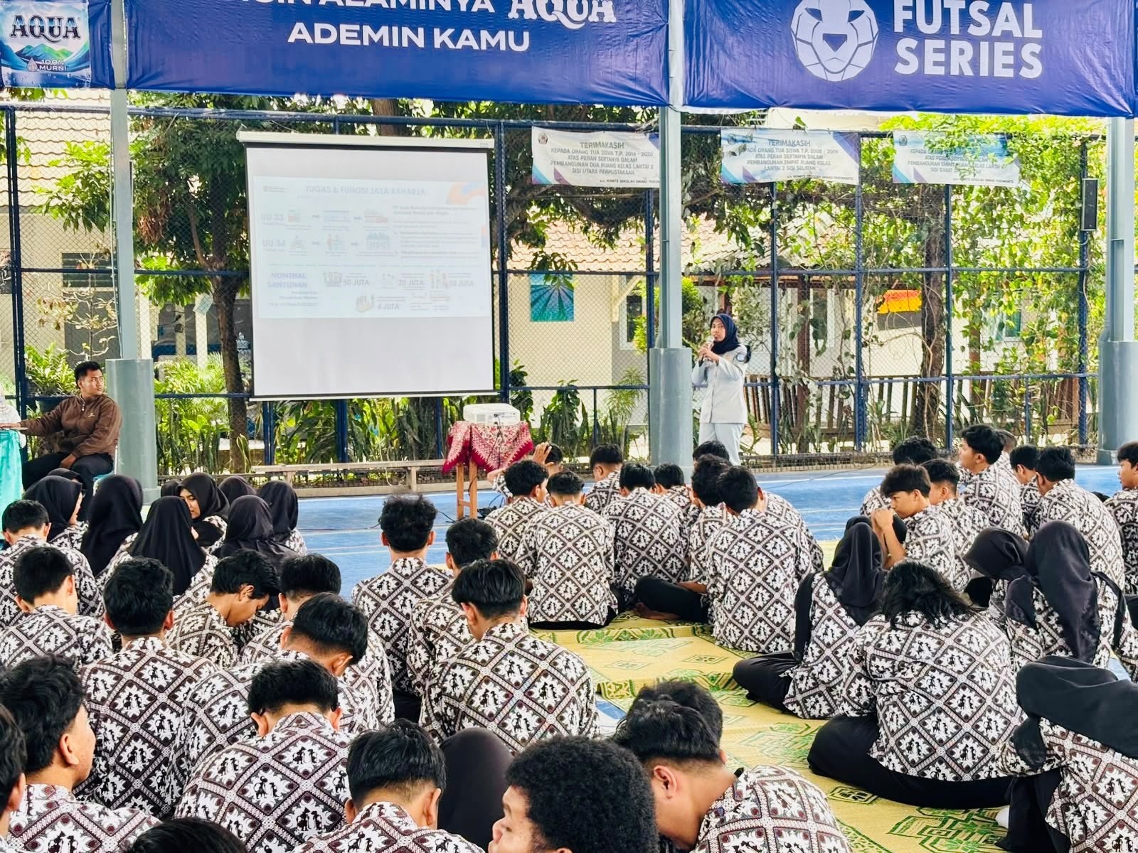 Edukasi Generasi Muda, SMAN 2 Yogyakarta Jadi Lokasi Sosialisasi Pajak dan Keselamatan